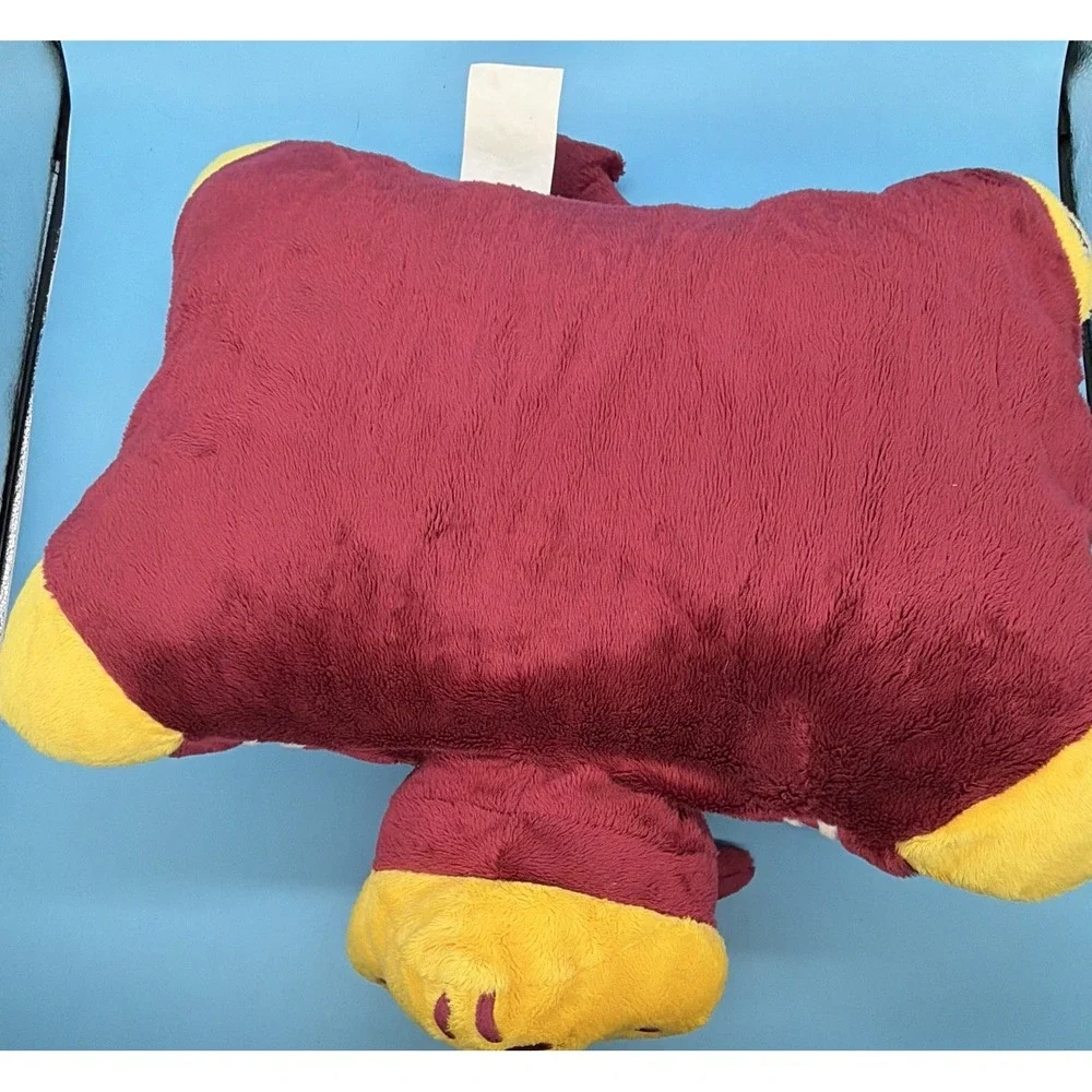 Arizona State Sun Devils ASU Sparky Mascot Pillow Pet Plush Folding Cushion NCAA